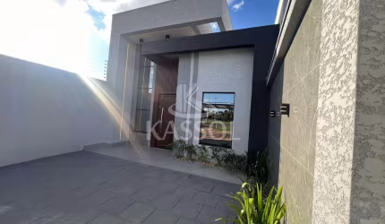 Oportunidade de casa nova em região de crescente desenvolvimento.