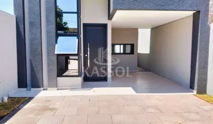 Casa  com arquitetura moderna. Localizada no bairro Coqueiral, minutos do centro. 100m  privativos.