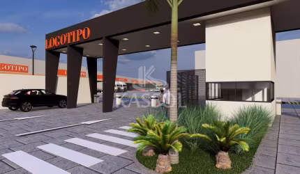 Barracão em construção 1km do Trevo Cataratas  - Condominio de barracões