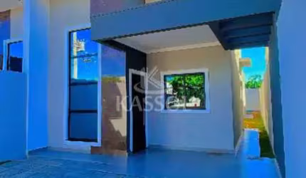 Residência moderna  e ótimo aproveitamento de espaço 1 suíte e 2 quartos piscina