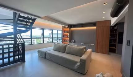 Cobertura no Alphaville I PORTEIRA FECHADA com 3 quartos e 1 suíte, 220m² à venda por R$ 2.600.00