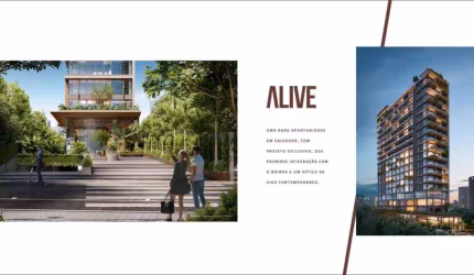 Alive Corredor da Vitória - Apartamento com 1 quarto,  de 24,47 m² à venda a partir de R$ 455.000
