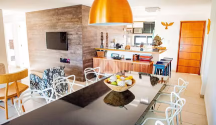 Apartamento com 3 quartos,  145,00 m² para alugar por R$ 7.000,00 - Praia do Forte / Bahia