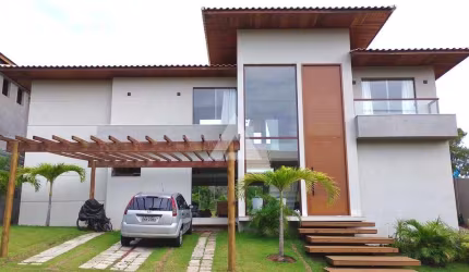 Casa na Praia do Forte PORTEIRA FECHADA com 6 suítes, 400m² à venda por R$ 3.600.000,00