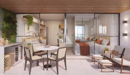 OMNI BARRA - APARTAMENTO Q/S, DE 30,33M² A VENDA POR R$560.000,00