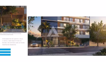 Blue Barra - Apartamento na Barra quarto/sala,  à venda por R$ 550.000,00 - Salvador/BA