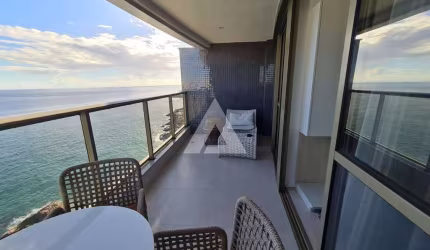 Apartamento na Ondina PORTEIRA FECHADA com 1 quarto, 44m² à venda por R$ 1.300.000,00