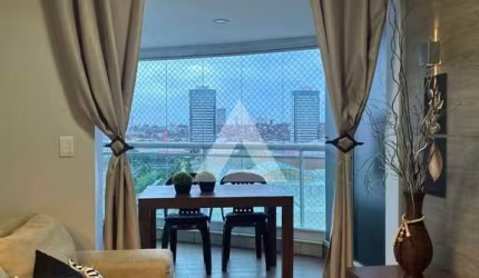 Apartamento no Ed. Residencial Mandarim, com 1 quarto e 1 suíte, 54,00 m² para alugar por R$ 3.900