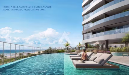 Beach Class Jaguaribe – Apartamento de 1 Suíte com Vista Mar de R$1.270.000,00 - SalvadorBa