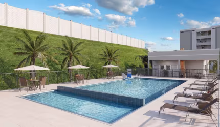 Lançamento em camaçari solar dos cajueiros apartamento com 2 dormitórios 1 vaga em Camaçari