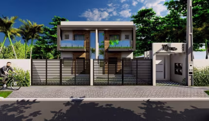 Lançamento - Residencial Virgo | Sobrados 3 suítes com 111,61 m² Área Útil.