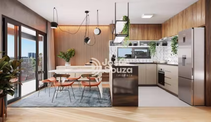 Apartamento com 2 dormitórios à venda, 61 m² por R$ 595.900,00 - Tingui - Curitiba/PR