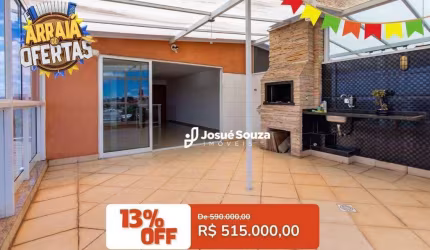 Apartamento Duplex com 4 dormitórios à venda, 125 m² por R$ 515.000,00 - Hauer - Curitiba/PR
