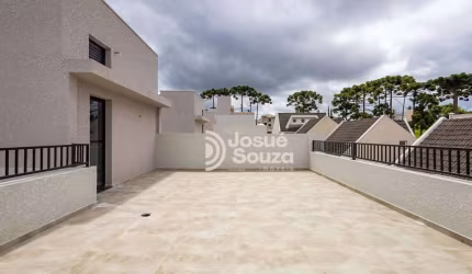 Sobrado  Novo com 3 dormitórios à venda, 122 m² por R$ 687.477 -  Abranches- Curitiba/PR