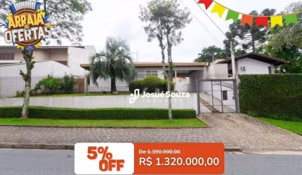 Casa com 3 dormitórios à venda, 214 m² por R$ 1.320.000,00 - Jardim das Américas - Curitiba/PR