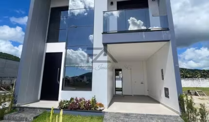 Casa para Venda em Biguaçu, Beira Rio, 3 dormitórios, 1 banheiro, 2 vagas