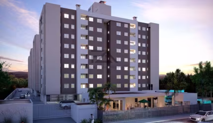 Apartamento para Venda em Biguaçu, Rio Caveiras, 2 dormitórios, 1 suíte, 1 banheiro, 1 vaga