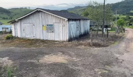 [109742]TERRENO RURAL DE ESQUINA COM FIBRA ÓTICA, LUZ E POÇO EM SANTO ANTÔNIO DA PATRULHA