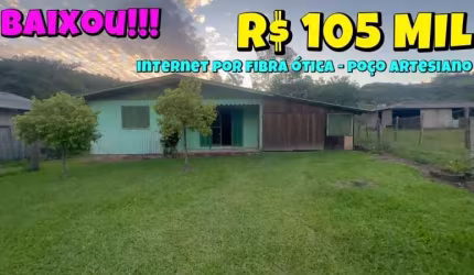[123991] CHACRINHA EM SANTO ANT DA PATRULHA MONJOLO TERRENO 24X30M CASA FIBRA ÓTICA POÇO