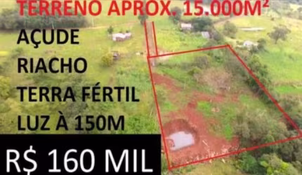 [95692] CHÁCARA COM AÇUDE E RIACHO PERTO DA CIDADE EM SANTO ANTÔNIO DA PATRULHA