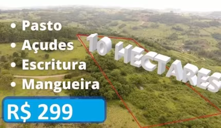SÍTIO ESCRITURADO COM DOIS AÇUDES, VERTENTE, LUZ, CAMPO BOM EM SANTO ANTÔNIO DA PATRULHA