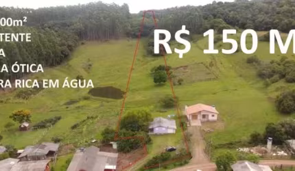 113905 CHÁCARA 1HA CASA DOIS QUARTOS, RICA EM ÁGUA, FIBRA ÓTICA, POSTO DE SAÚDE E MERCADO