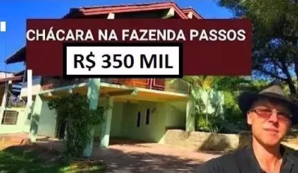 [85595] CHÁCARA COM SUÍTE E DOIS ANDARES EM ROLANTE