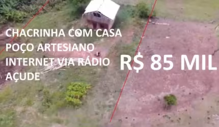 113759 -CHACRINHA EM TAQUARA COM 6000M², COM CASA EM CONSTRUÇÃO, LUZ, POÇO ARTES, INTERNET