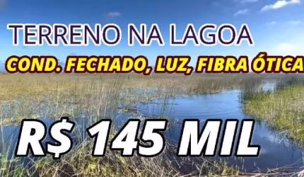 [86481] TERRENO EM OSÓRIO 17X57M PERTO  DA LAGOA DO LESSA