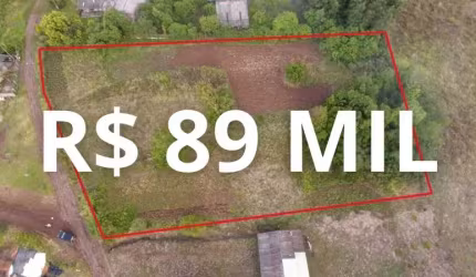 TERRENO RURAL COM INTERNET FIBRA ÓTICA, ÁGUA ENCANADA, TERRA BOA E 3.478M² NO CARAÁ