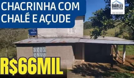 [479]CHACRINHA EM GLORINHA COM CHALÉ 2 PISOS, AÇUDE, POMAR E ÁGUA DE VERTENTE