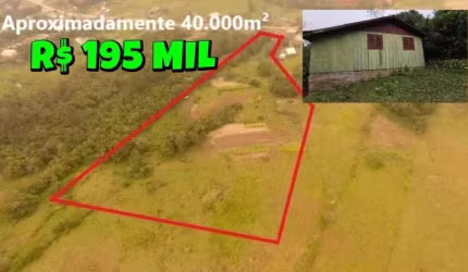 [596]CHÁCARA NO CARAÁ COM 4 HECTARES, CASA,  PASTO, GALPÃO, FRUTÍFERAS