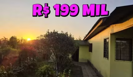 [603]MINI CHACRINHA ESCRITURADA COM CASA 3 QUARTOS, POMAR, JARDIM E POÇO ARTESIANO