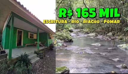 [535]CHACARA EM SANTO ANTÔNIO DA PATRULHA  2,6HA MATRÍCULA INDIVIDUAL CASA POMAR RIACHO FIBRA ÓTICA