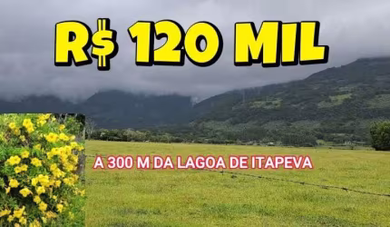 [718] CHÁCARA EM TRÊS CACHOEIRAS 585M² A 300 M DA LAGOA DE ITAPEVA