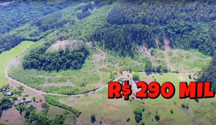 [641] CHÁCARA EM ROLANTE 13,5HA MATRÍCULA INDIVIDUAL LINDA VISTA, LUZ E ÁGUA ENCANADA