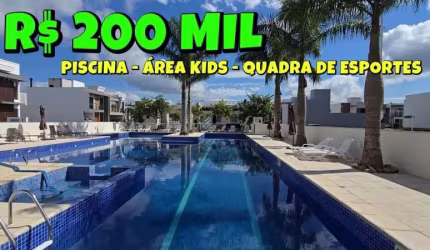 [807] TERRENO EM BIGUAÇU SC COM PROJETO DE SOBRA, CONDOMÍNIO COM PISCINA QUADRA SALÃO DE FESTAS