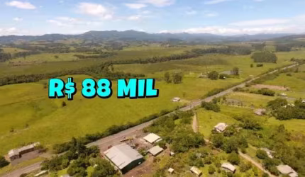[695] CHÁCARA EM SANTO ANTÔNIO DA PATRULHA 3000M² LUZ, FIBRA ÓTICA, FRENTE AO ASFALTO