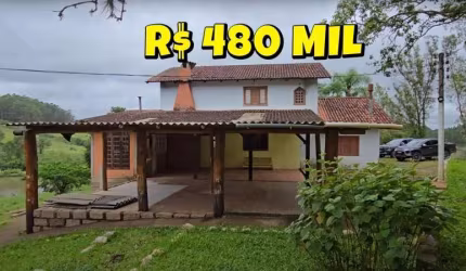 [647] CHÁCARA EM SANTO ANTÔNIO D PATRULHA, CASA 5 QUARTOS, AÇUDE