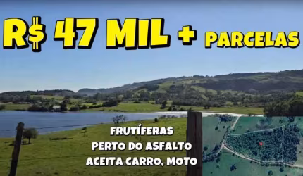 [682] CHÁCARA EM SANTO ANTÔNIO DA PATRULHA 1,2 HA , TERRA FÉRTIL, FALTA SÓ LIMPEZA R$ 77 MIL