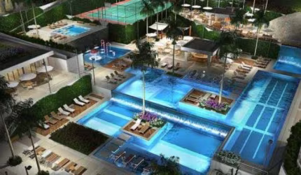 APARTAMENTO 2 QUARTOS SENDO 1 SUÍTE NO RESORT CONTEMPORÂNEO ESTR DO CACHAMORRA ACEITA FINANCIAMENTO.