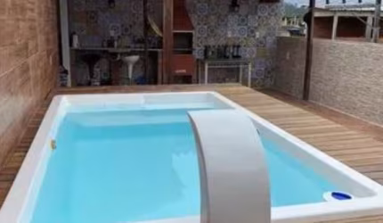Guaratiba, cobertura duplex, 3 quartos, terraço com piscina, deck e área gourmet