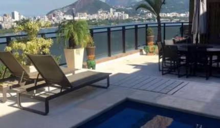 Cobertura com 4 quartos à venda na Lagoa, Rio de Janeiro , 540 m2 por R$ 9.600.000