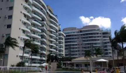 Barra Sunday, 2 quartos (suite), andar alto, vista lazer, mobiliado, porteira fechada