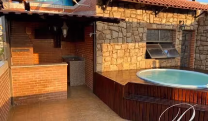 Cobertura Duplex, 3 quartos (2 suites), terraço com piscina e area gourmet, moveis planejados