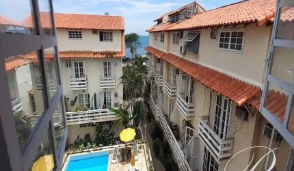 Casas do Pontal,  casa com 4 andares totalmente mobiliada e com vista mar em condomínio no Recreio