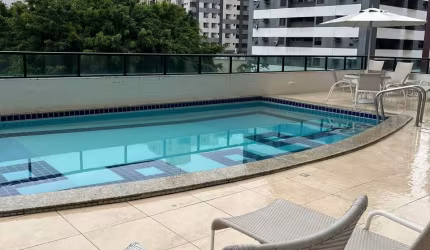 Lindo ap na Pituba, andar alto e vista mar!