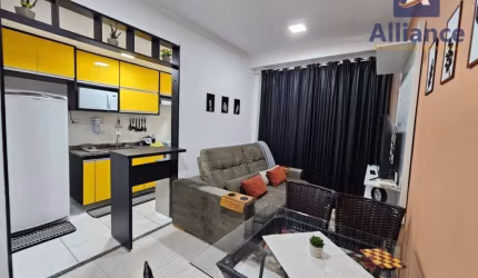 Apartamento com 2 dormitórios para alugar, 48 m² por R$ 4.000,00/mês - Condomínio Residencial Verona - Valinhos/SP