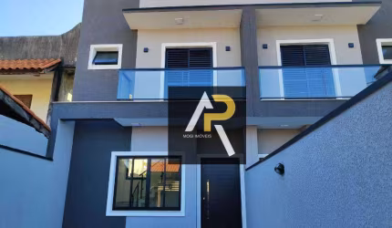 Sobrado novo a venda com 3 quartos sendo 1 suíte 107 m² no Mogi Moderno - Mogi das Cruzes/SP
