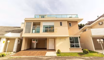 Casa em condomínio fechado com 4 quartos à venda na Rua Antônio Turíbio Teixeira Braga, Butiatuvinha, Curitiba por R$ 1.950.000
